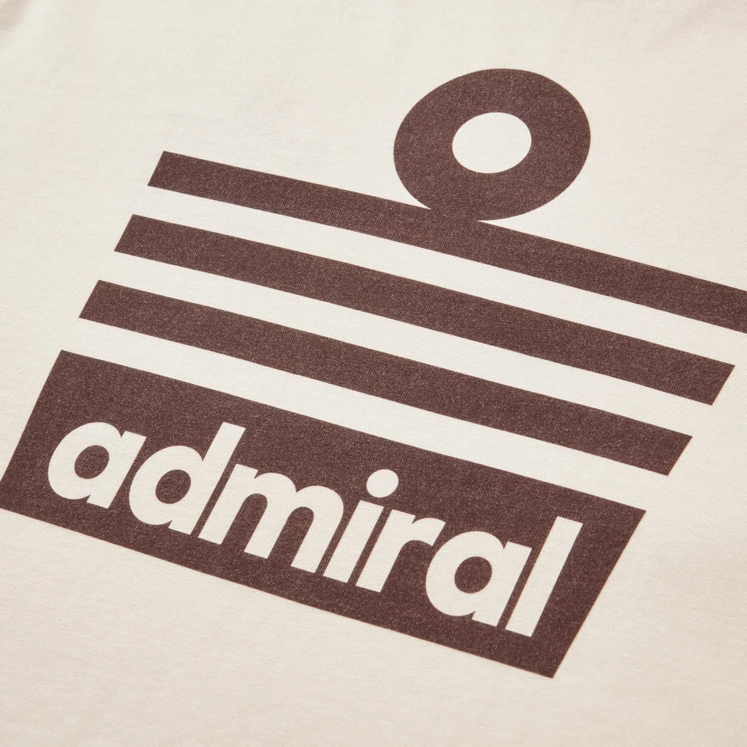Admiral Ensign T-Shirt - Off-White/Brown sold by Admiral Sports product image thumbnail 5