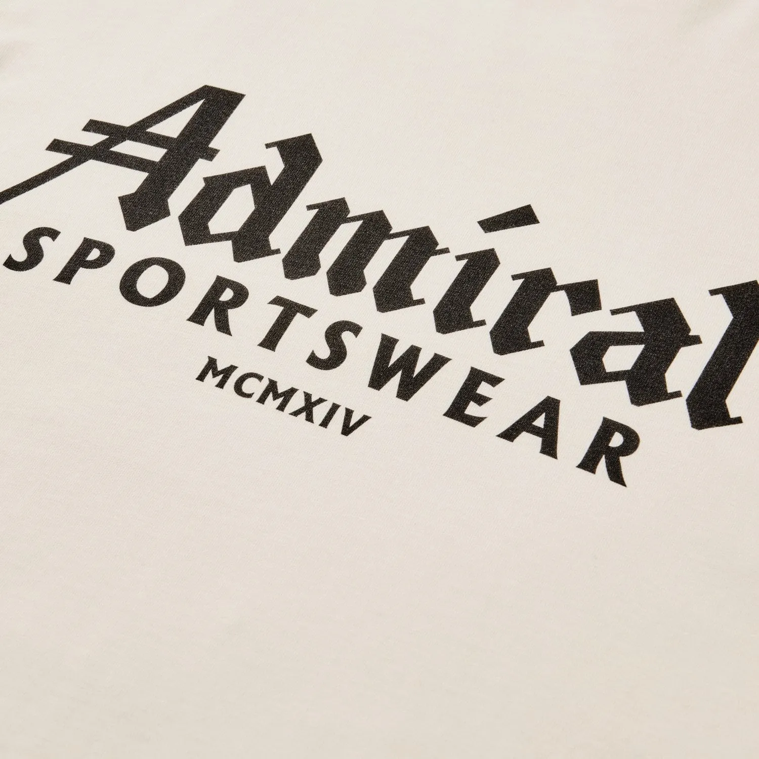 Admiral Legacy Logo T-Shirt - Off-White sold by Admiral Sports product image thumbnail 3