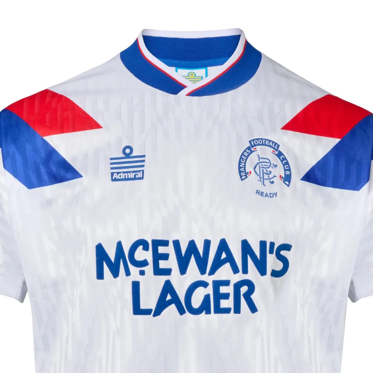 Rangers 1990-92 Retro Away Shirt sold by Admiral Sports product image thumbnail 2