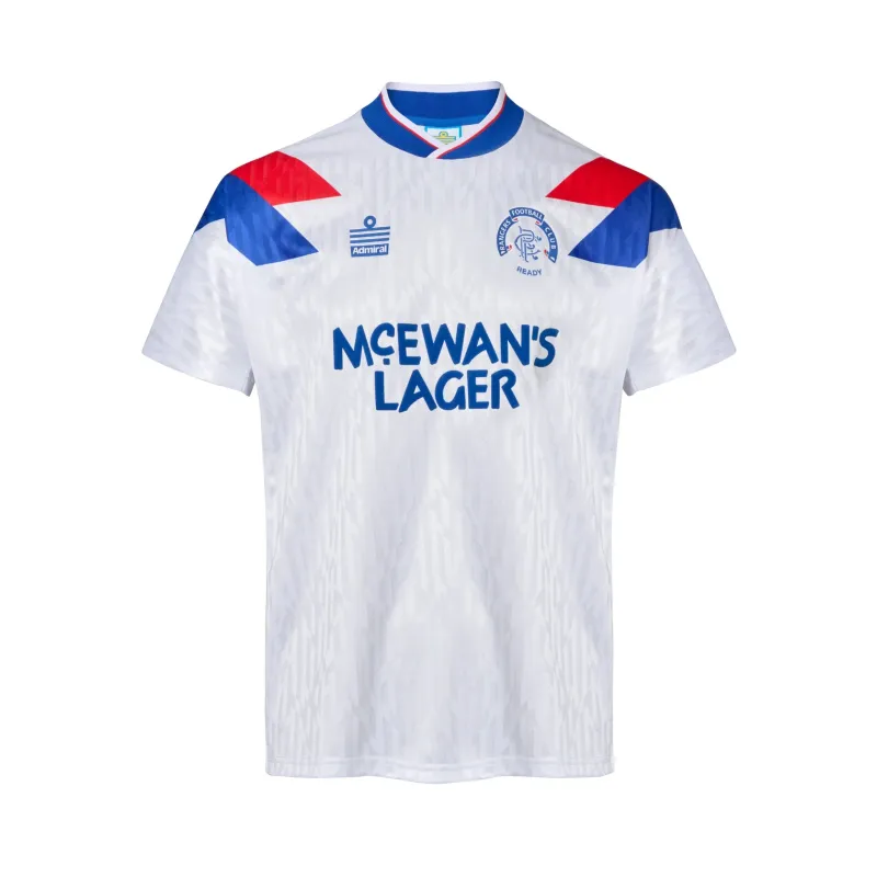 Rangers 1990-92 Retro Away Shirt sold by Admiral Sports