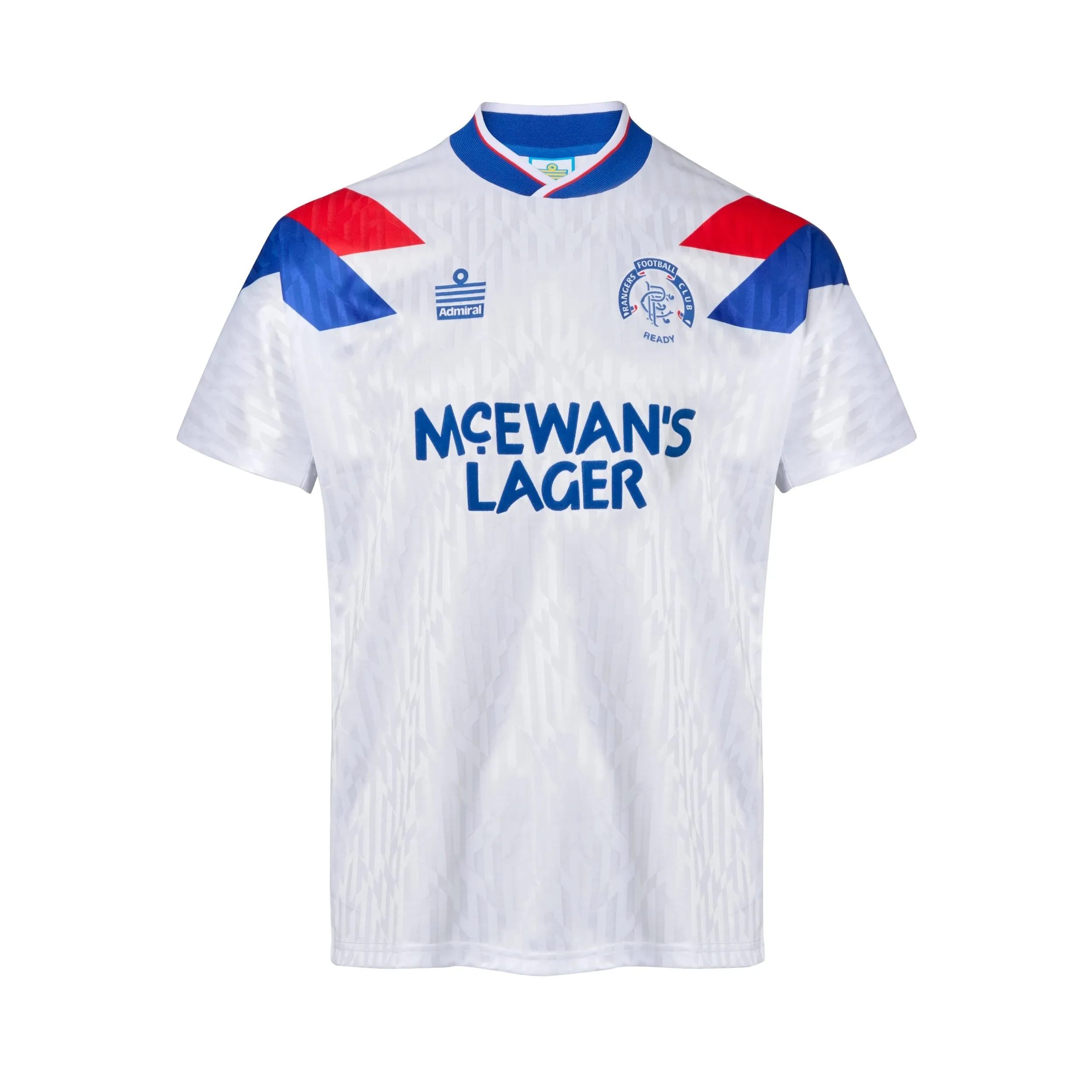 Rangers 1990-92 Retro Away Shirt sold by Admiral Sports