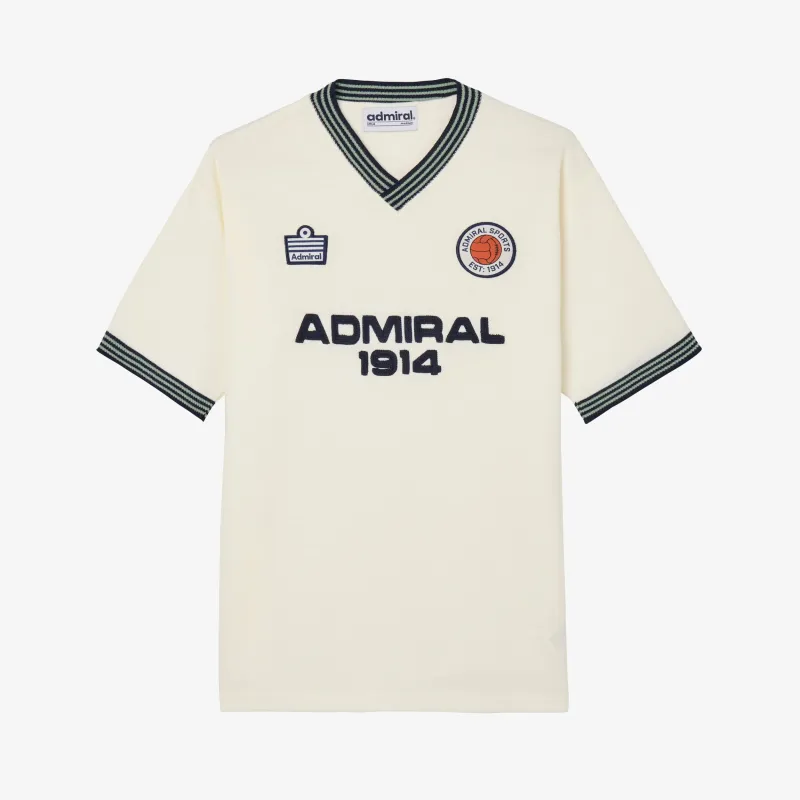 Admiral 1914 Knit Shirt - Off-White made by Admiral Sports