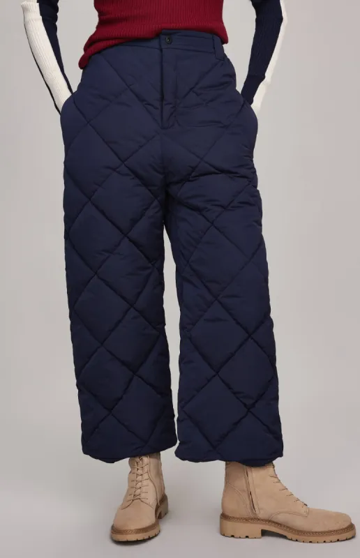 Mika Quilted Pant | Navy - Preloved sold by Alp N Rock