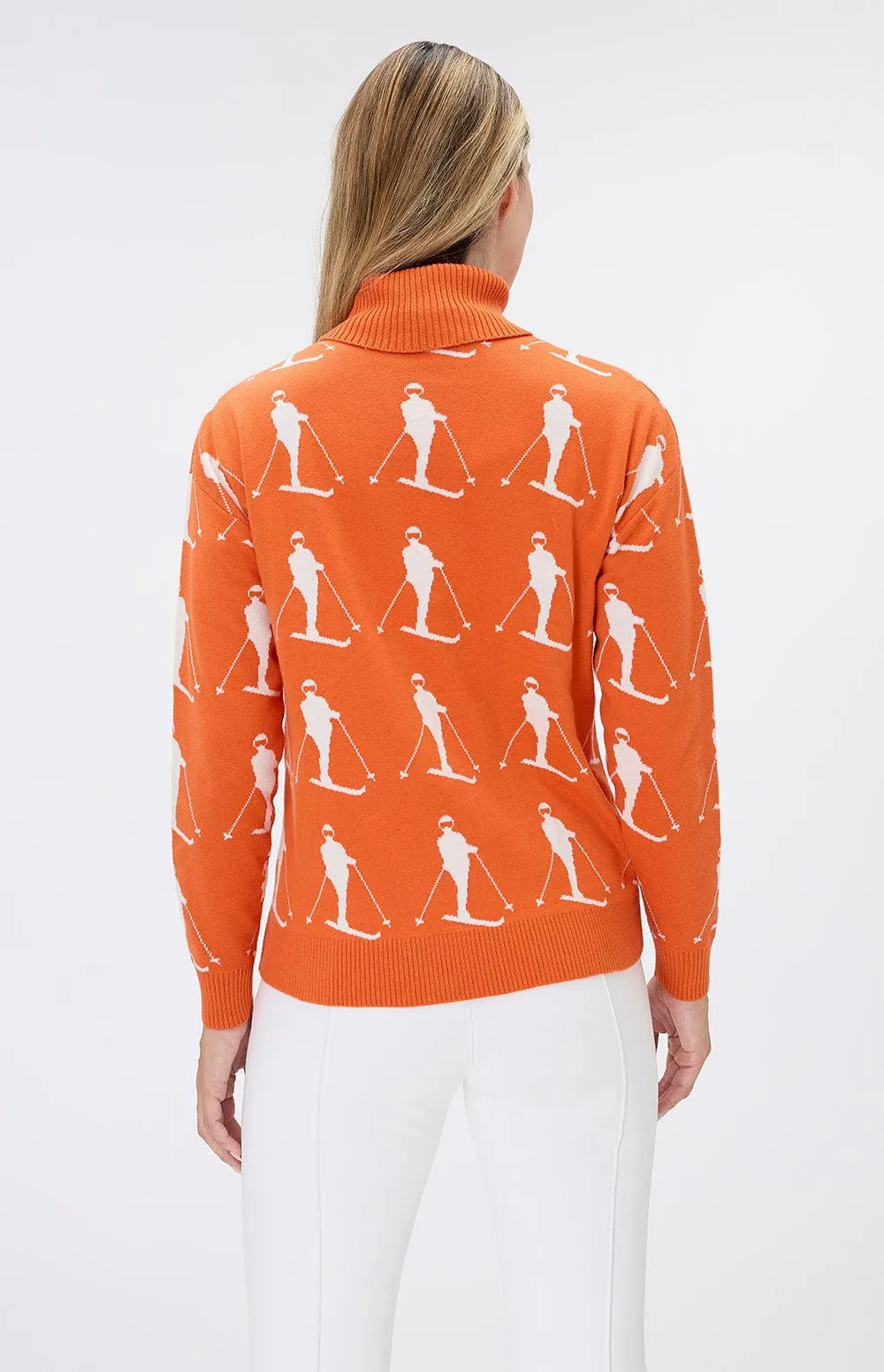 Dani Vintage Sweater | Tangerine - Preloved sold by Alp N Rock product image thumbnail 3