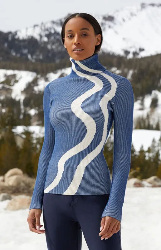 Indra Sweater | Estate Blue sold by Alp N Rock