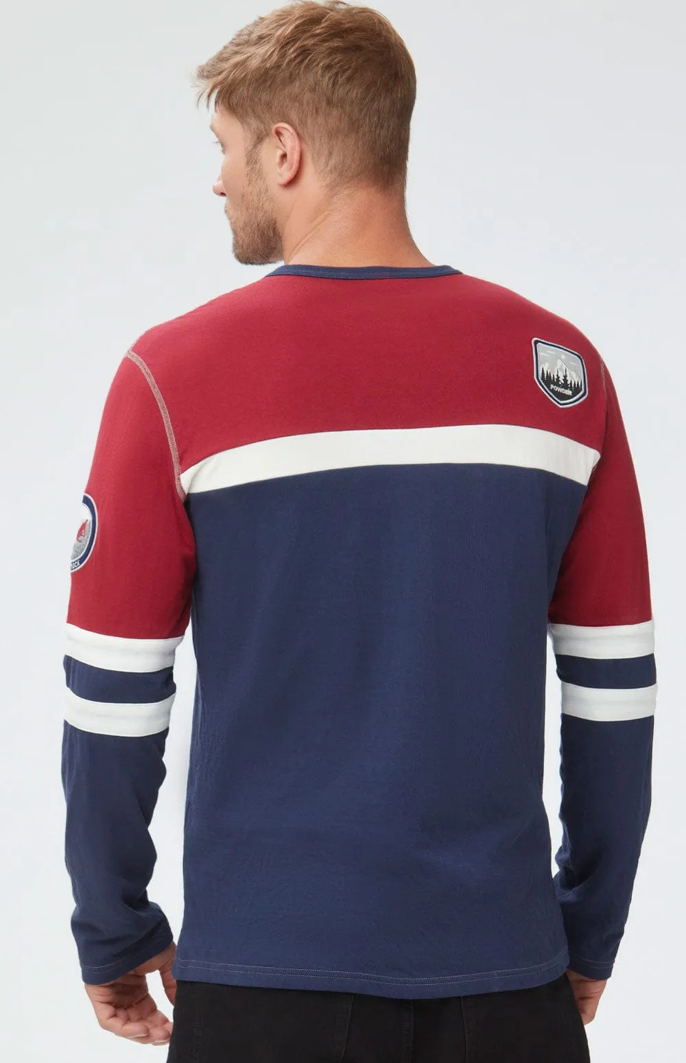 Downhill Ski Men's Crew | Navy sold by Alp N Rock product image thumbnail 4