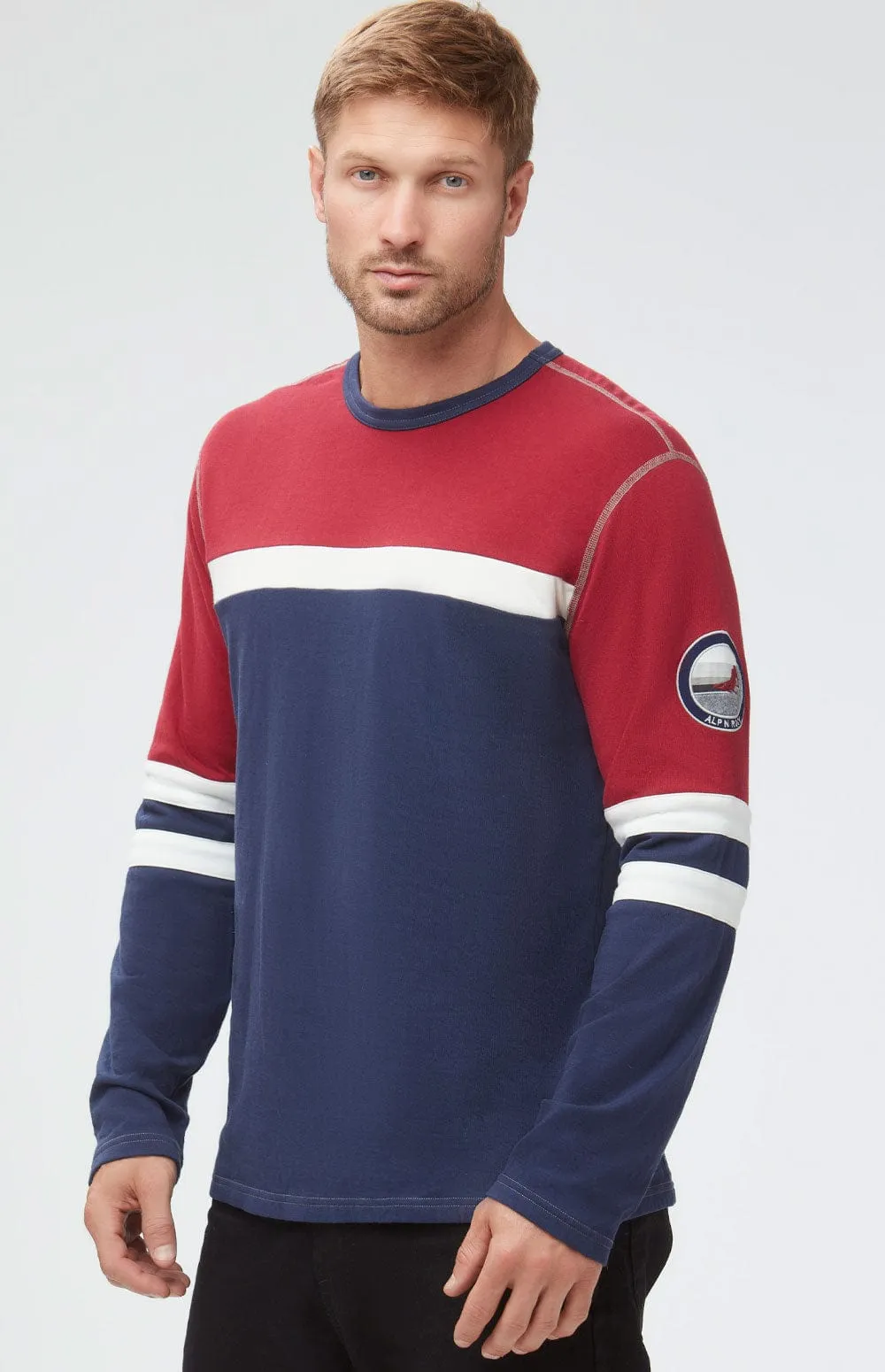 Downhill Ski Men's Crew | Navy sold by Alp N Rock