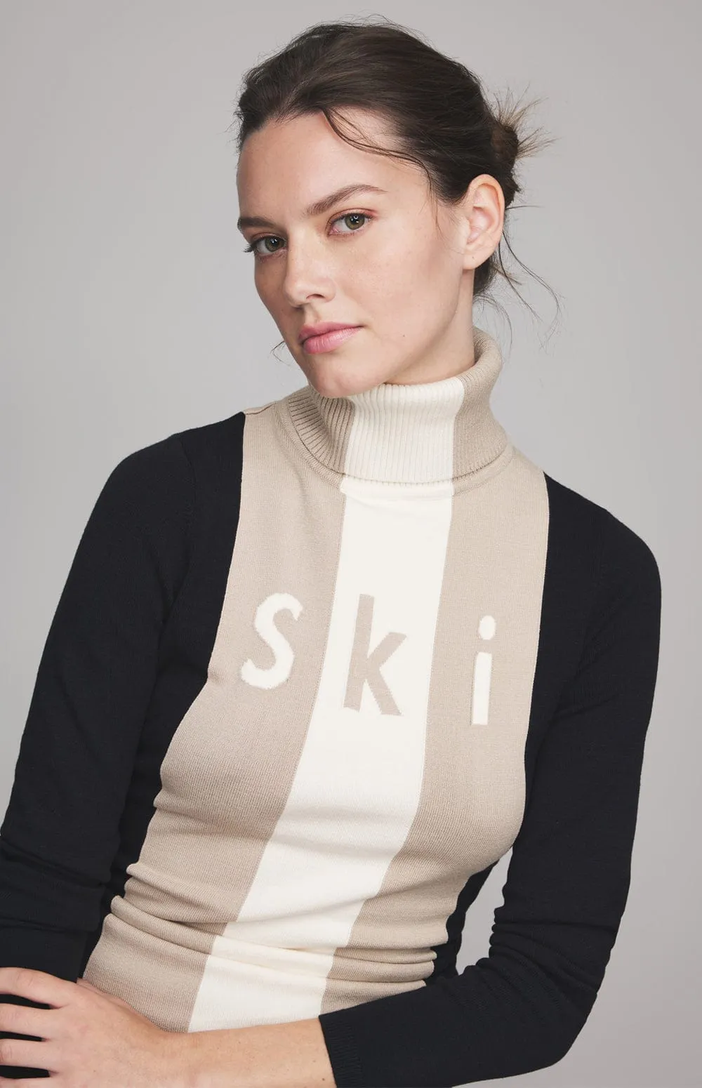Ski 1970 Sweater | Tan - Preloved sold by Alp N Rock product image thumbnail 3
