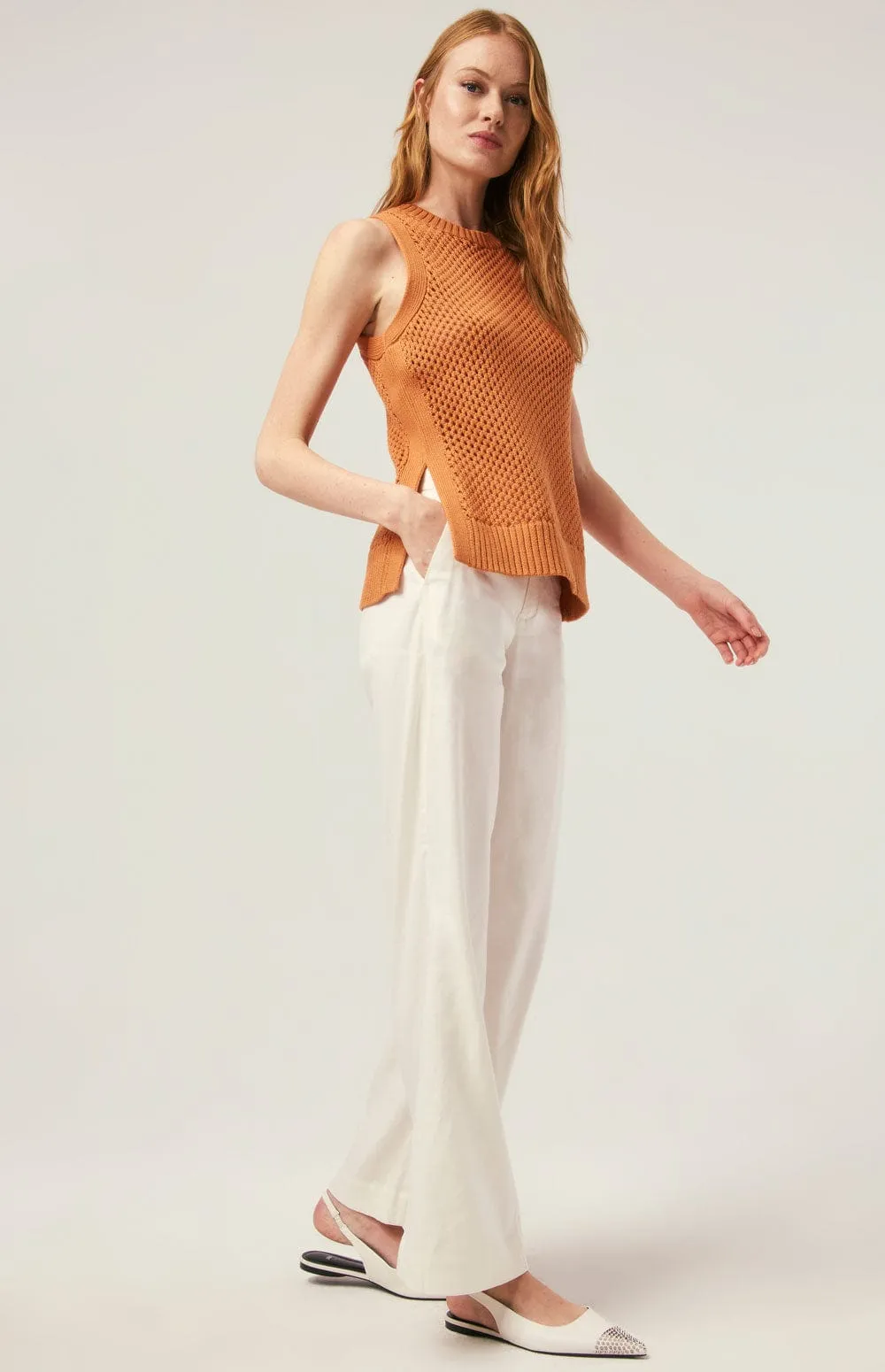 Vivi Ii Tank Top Sweater | Papaya sold by Alp N Rock product image thumbnail 4