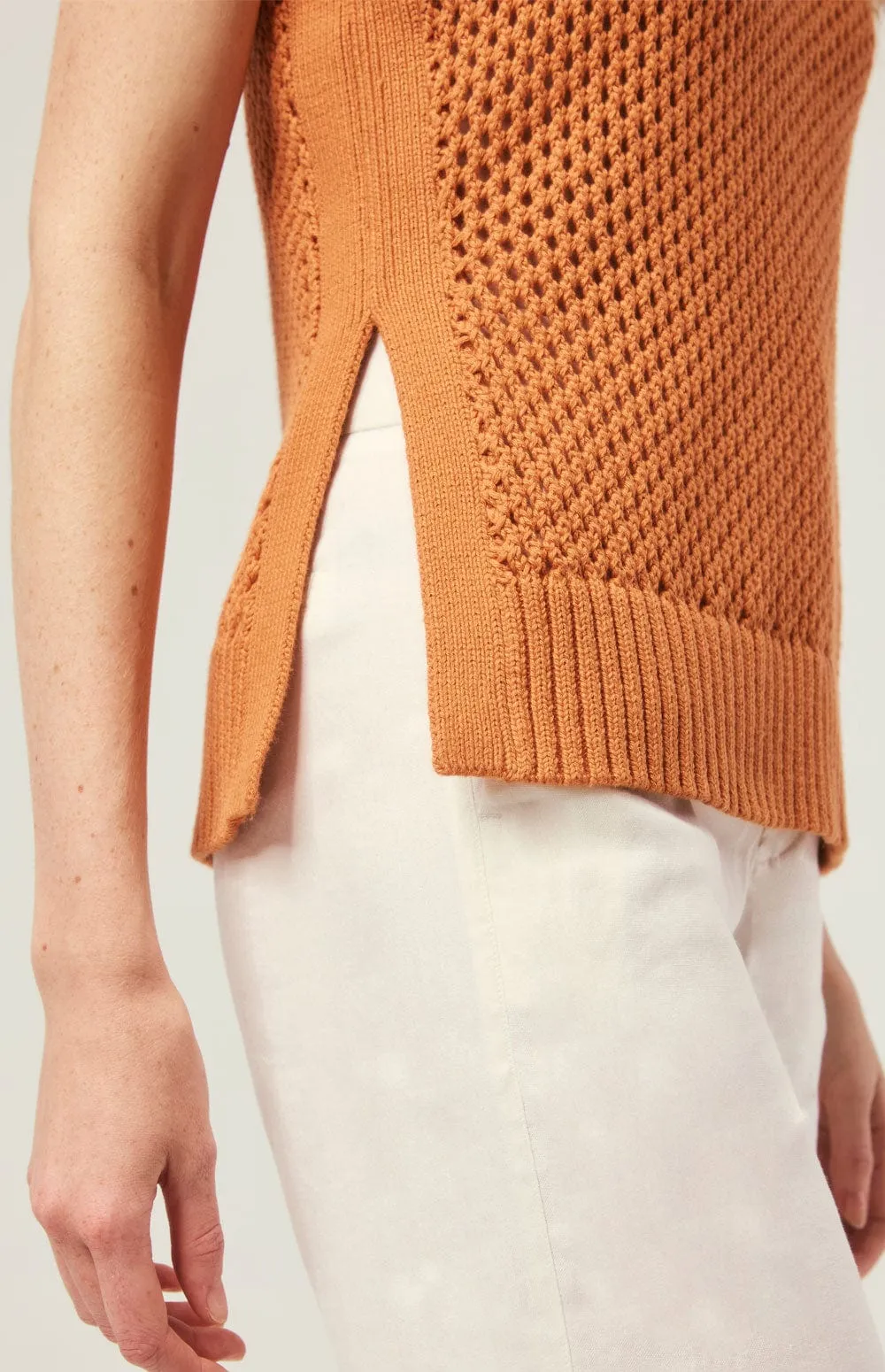 Vivi Ii Tank Top Sweater | Papaya sold by Alp N Rock product image thumbnail 3