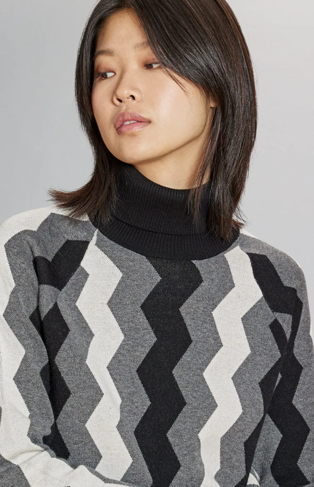 Cassandra TurtleNeck Sweater | Black sold by Alp N Rock product image thumbnail 3
