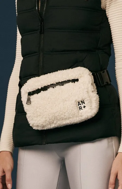 City Shearling Belt Bag | Ivory made by Alp N Rock