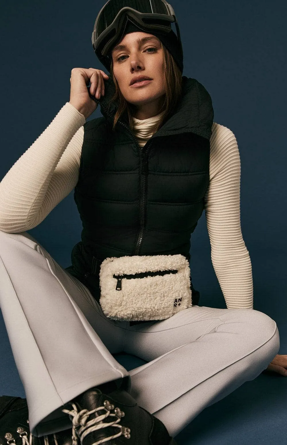 City Shearling Belt Bag | Ivory sold by Alp N Rock product image thumbnail 2