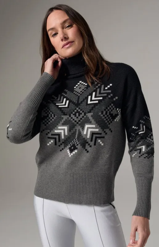 Snowflake Ellis Sweater | Black sold by Alp N Rock