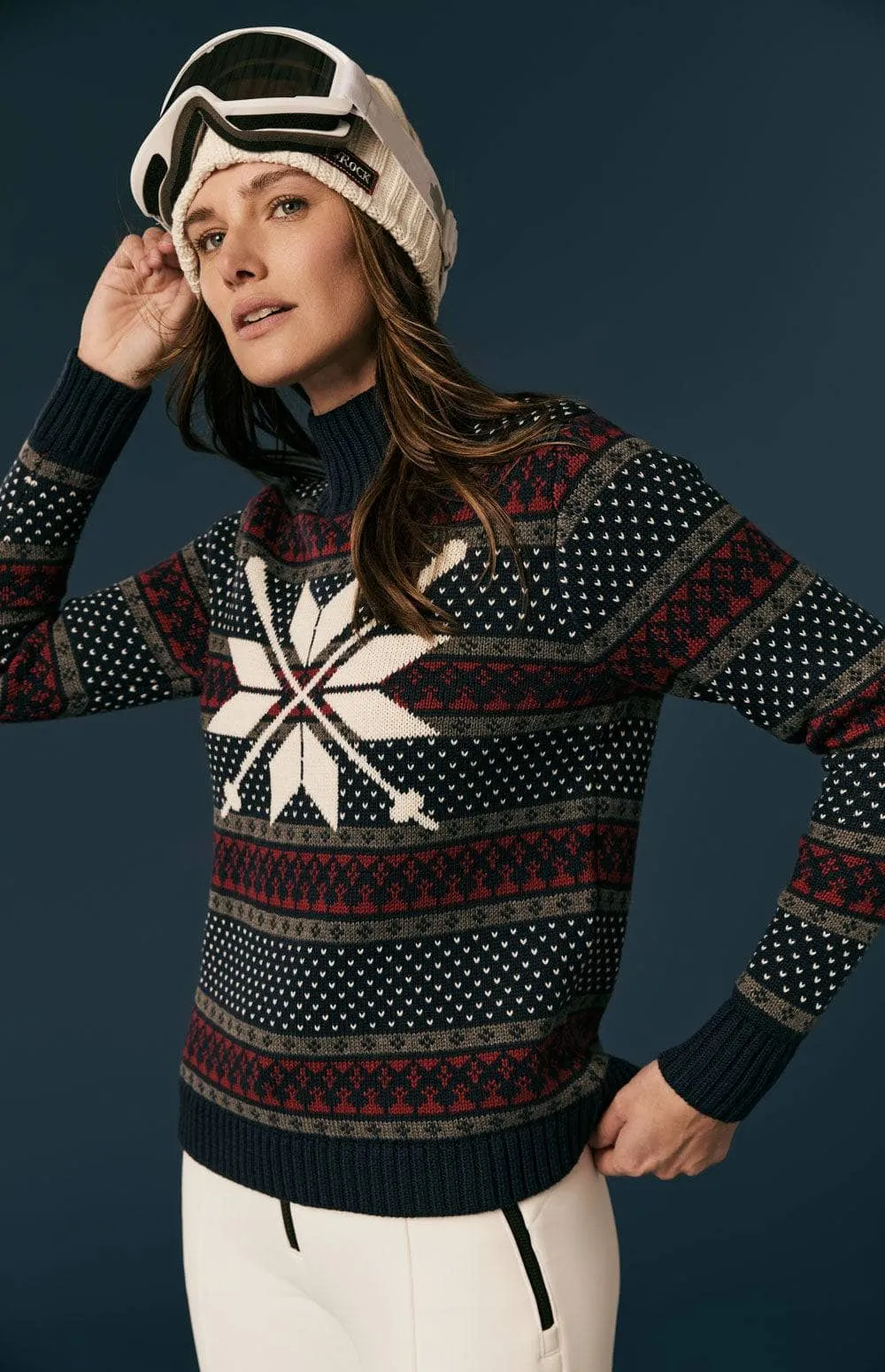 Gitte Mock Neck Sweater | Navy - Preloved sold by Alp N Rock product image thumbnail 2