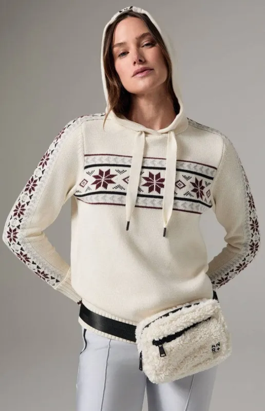 Astrid Hoodie Sweater | Ivory sold by Alp N Rock