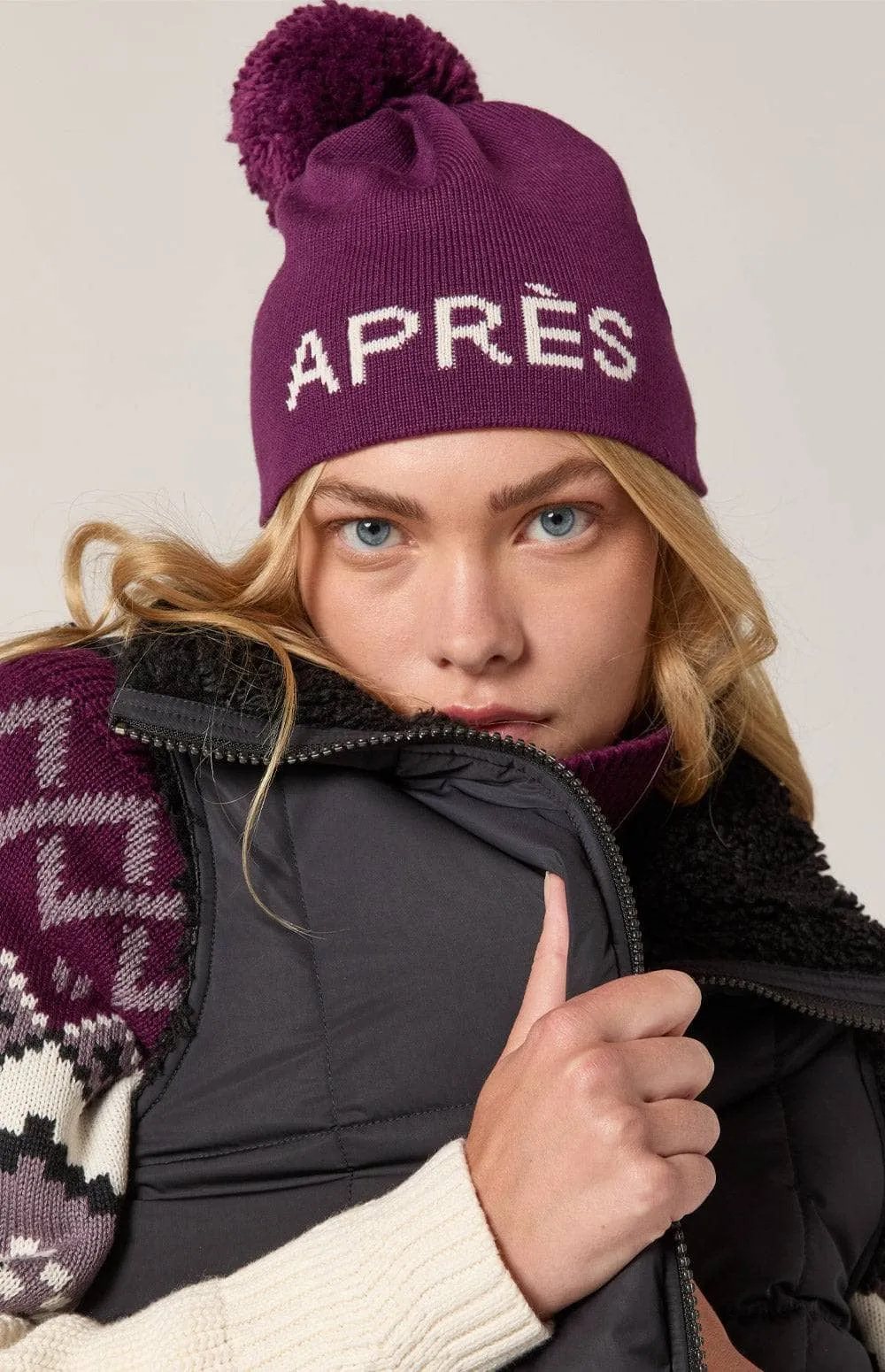 Apres II Beanie | Purple sold by Alp N Rock