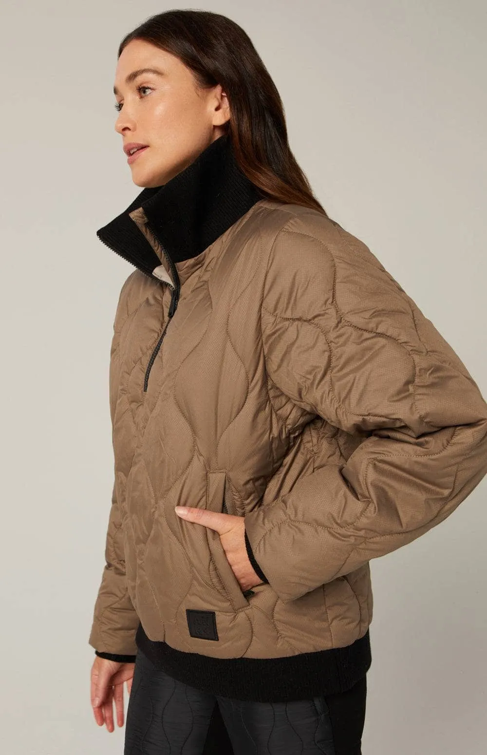 Nelly 1/2 Zip Pullover Jacket | Birch sold by Alp N Rock product image thumbnail 4