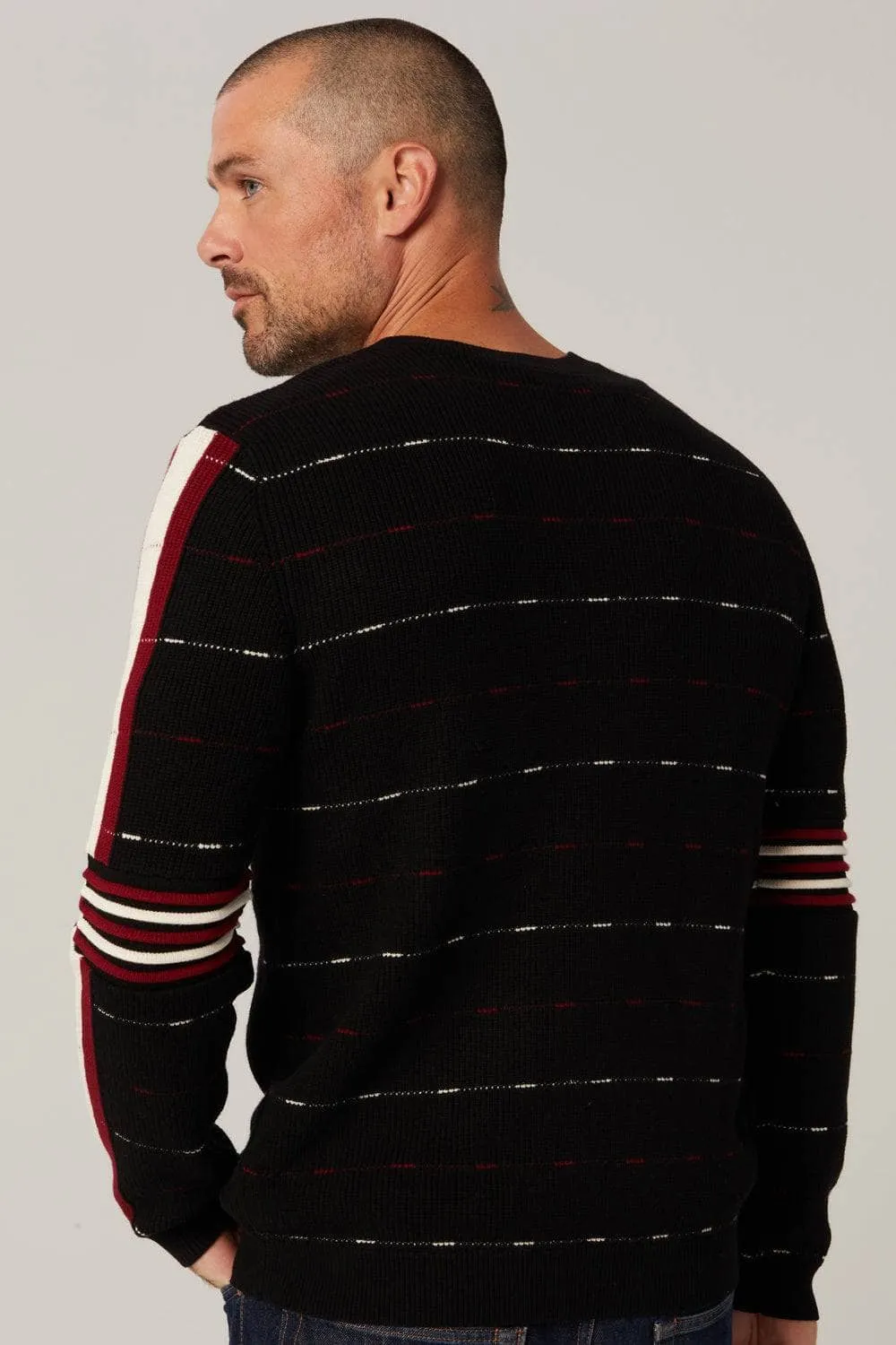 Adam Crew Neck Sweater | Black sold by Alp N Rock product image thumbnail 3