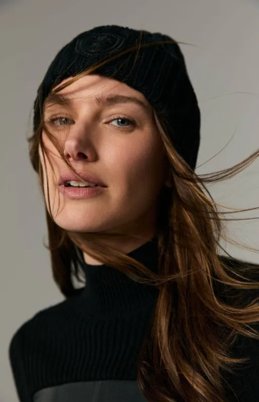 Adel Rib Beanie | Black made by Alp N Rock