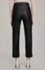 Kennidy Ankle Pant | Black Faux Leather sold by Alp N Rock