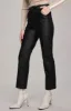 Kennidy Ankle Pant | Black Faux Leather sold by Alp N Rock