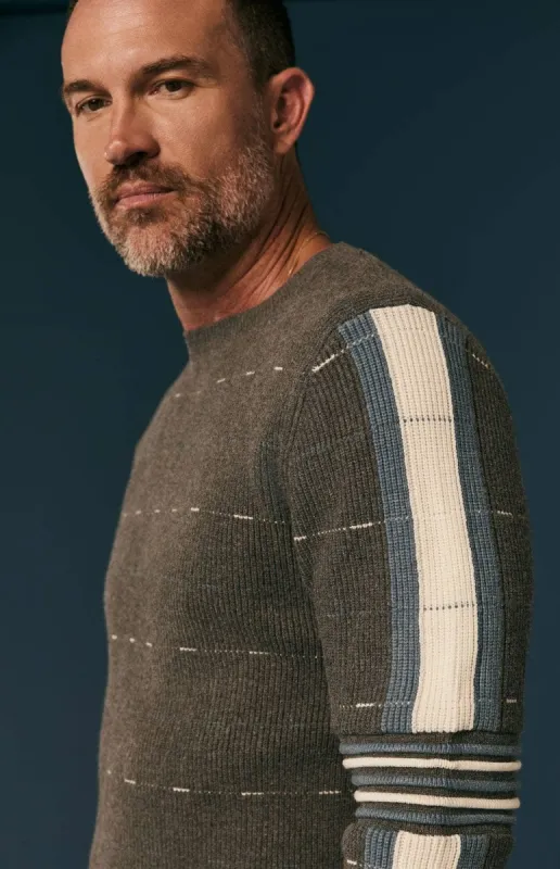 Adam Crew Neck Sweater | Heather Grey sold by Alp N Rock