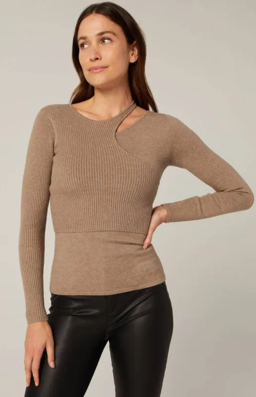Tashin Asymetric Sweater | Heather Birch sold by Alp N Rock