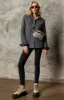 Cambria Shirt Jacket | Heather Grey sold by Alp N Rock
