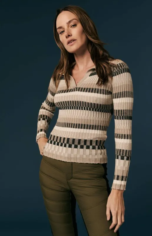 Luisa Polo Sweater | Stone sold by Alp N Rock