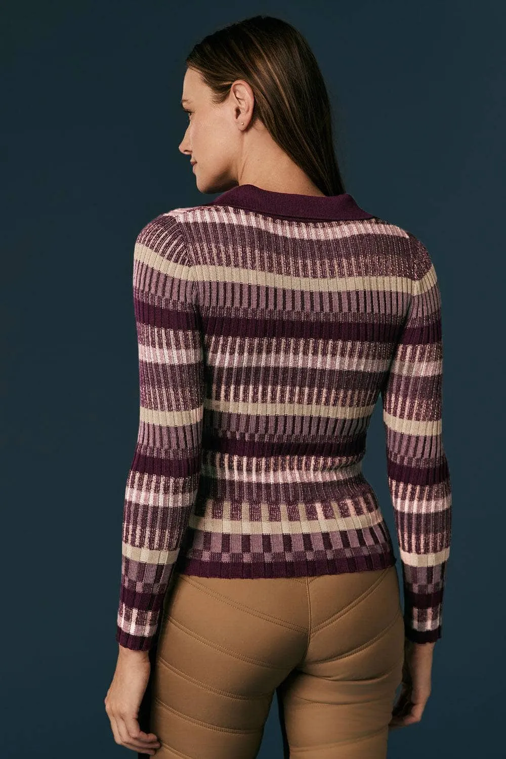 Luisa Polo Sweater | Purple sold by Alp N Rock product image thumbnail 3