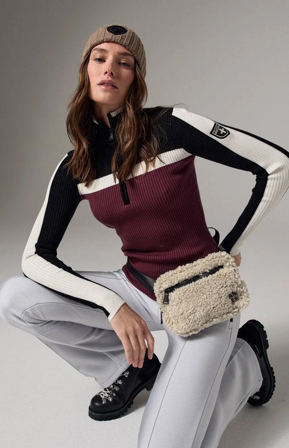 City Shearling Belt Bag | Stone sold by Alp N Rock product image thumbnail 2