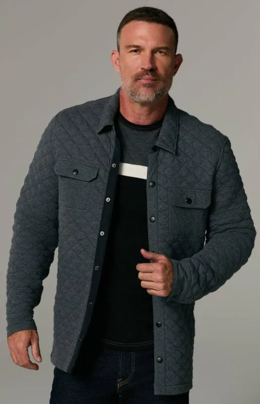 Jackson Shirt Jacket | Heather Grey sold by Alp N Rock