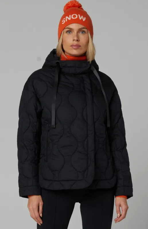 Nori Quilted Jacket | Black made by Alp N Rock