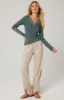 Callie Drawstring Pant  | Silver Grey - Preloved sold by Alp N Rock