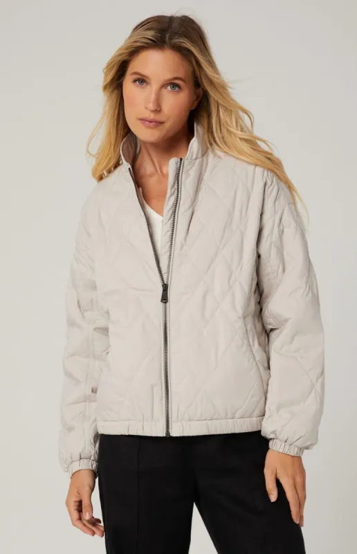 Kaden Crop Jacket | Silver Grey  - Preloved sold by Alp N Rock