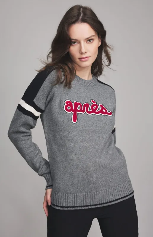Après Ski Sweater | Heather Grey - Preloved sold by Alp N Rock