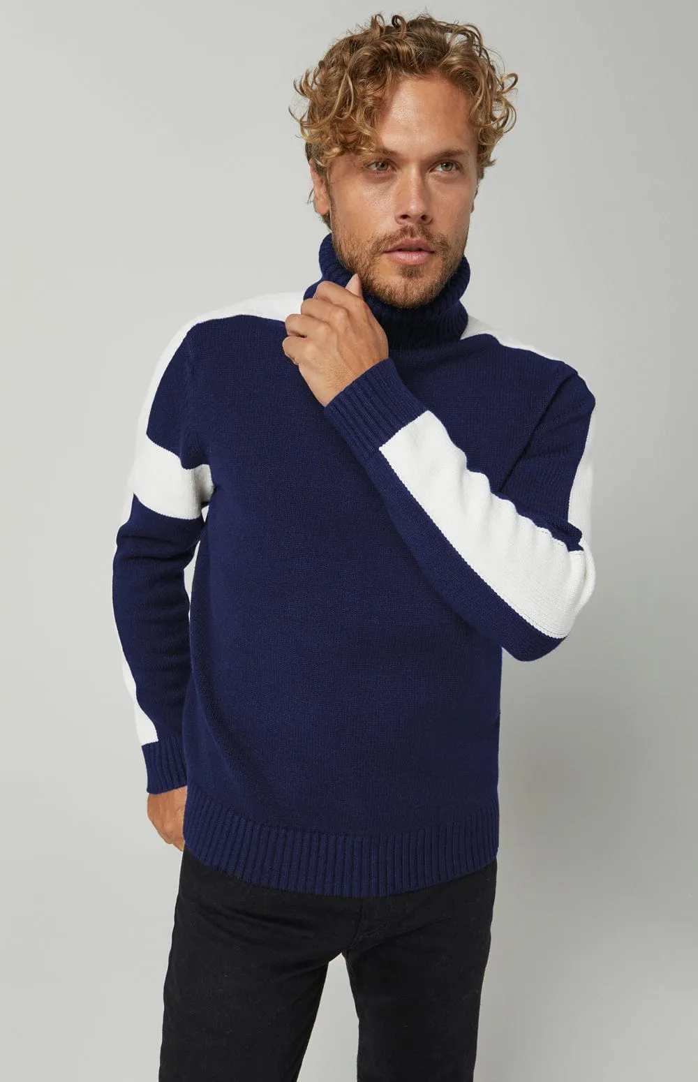 Killian Sweater | Navy sold by Alp N Rock product image thumbnail 2