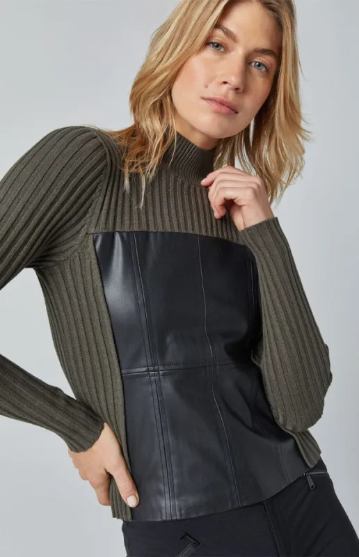 Clara Sweater | Olive sold by Alp N Rock