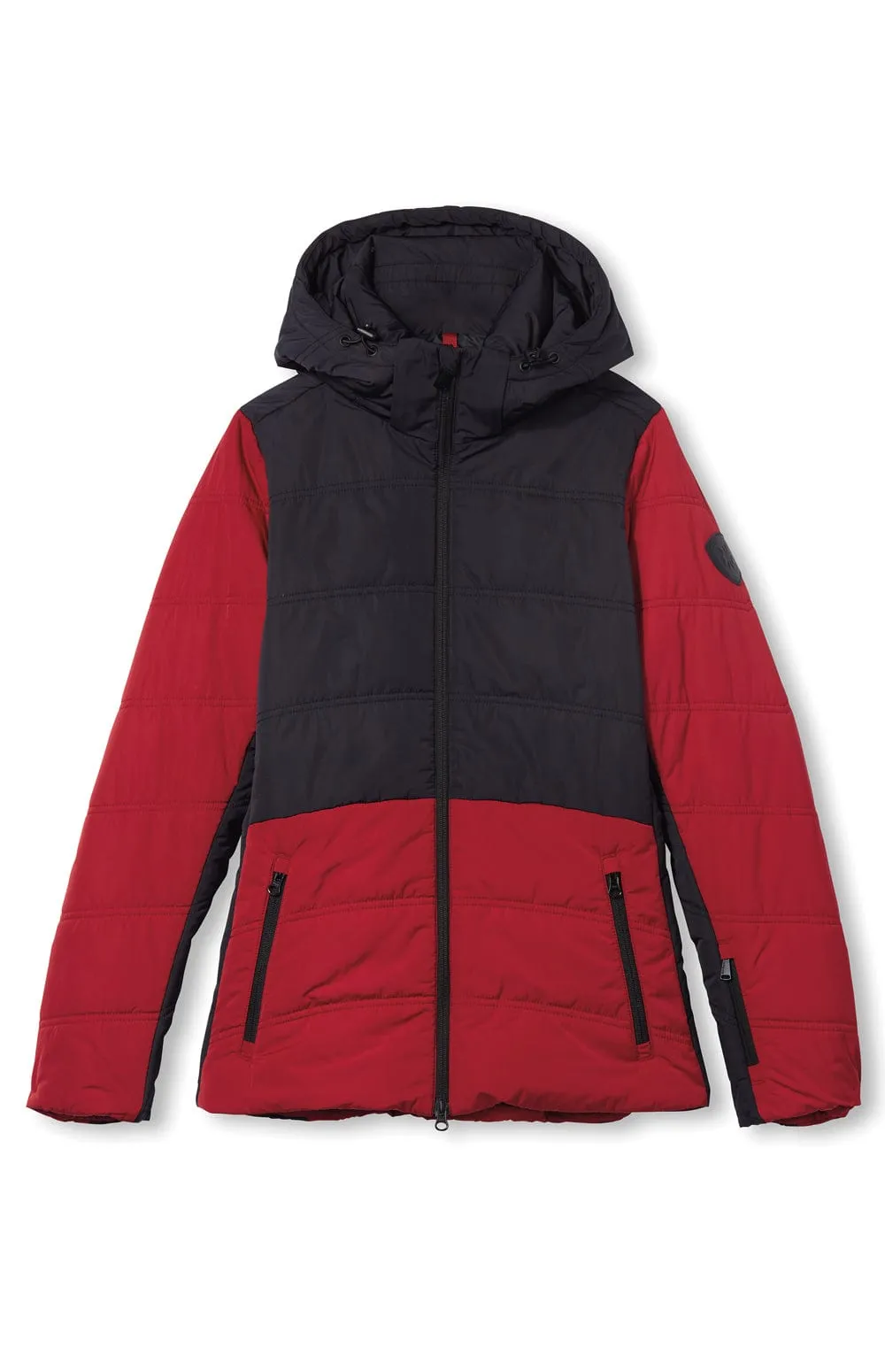 Camille Puffer Jacket | Deep Red sold by Alp N Rock product image thumbnail 5