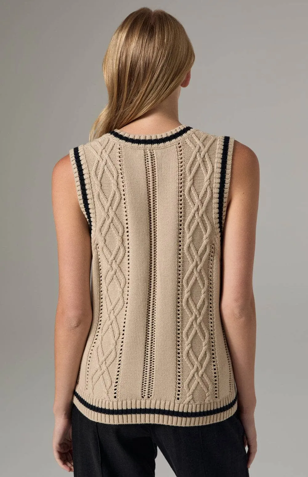 Jade Sweater Vest | Wheat sold by Alp N Rock product image thumbnail 5