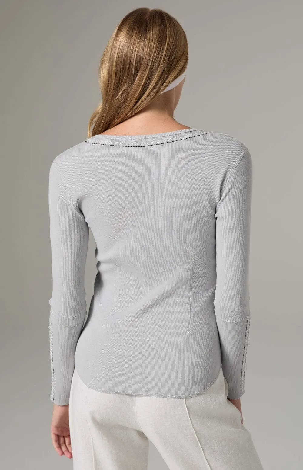 Lyla Henley Shirt | Silver sold by Alp N Rock product image thumbnail 4