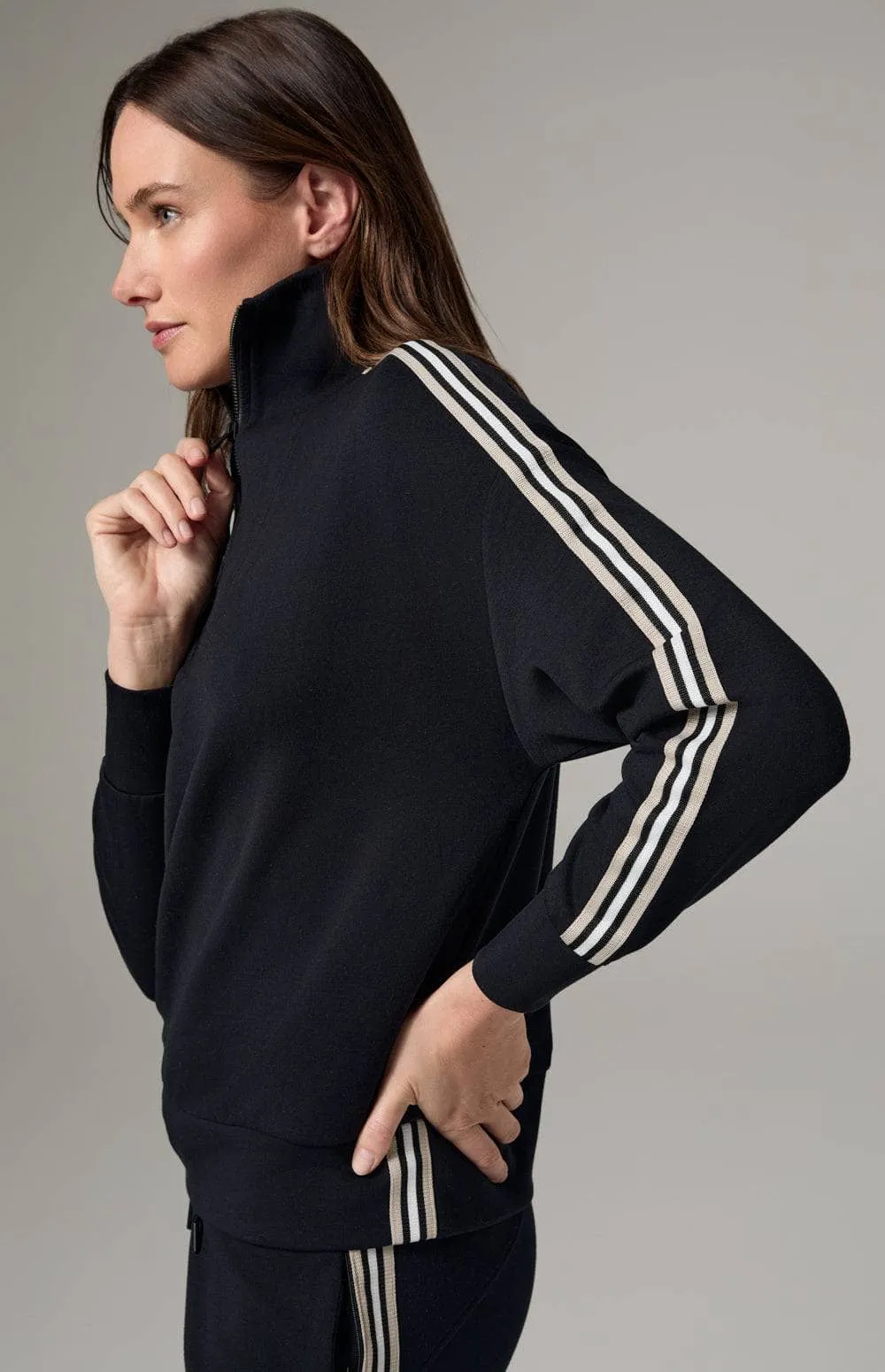 Kinsley Half Zip Pullover | Black sold by Alp N Rock product image thumbnail 5