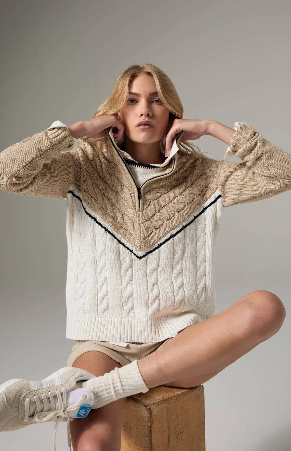 Jordan Sweater | Wheat sold by Alp N Rock product image thumbnail 4