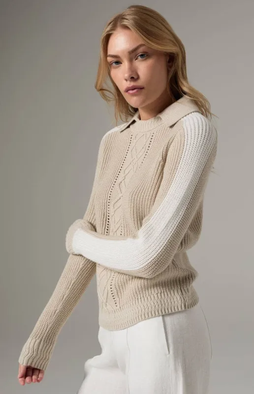 Maeve Sweater | Pumice sold by Alp N Rock