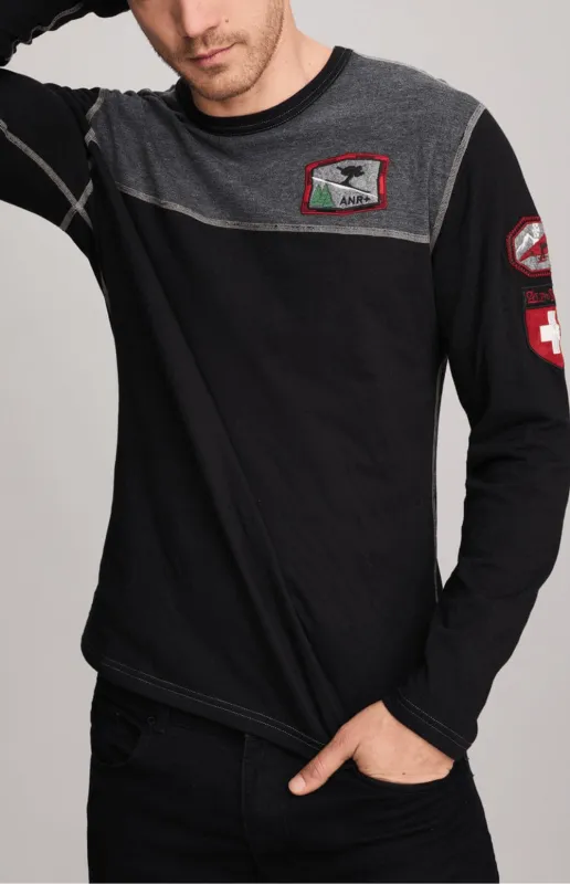 Flight Men's Crew | Black - Preloved sold by Alp N Rock