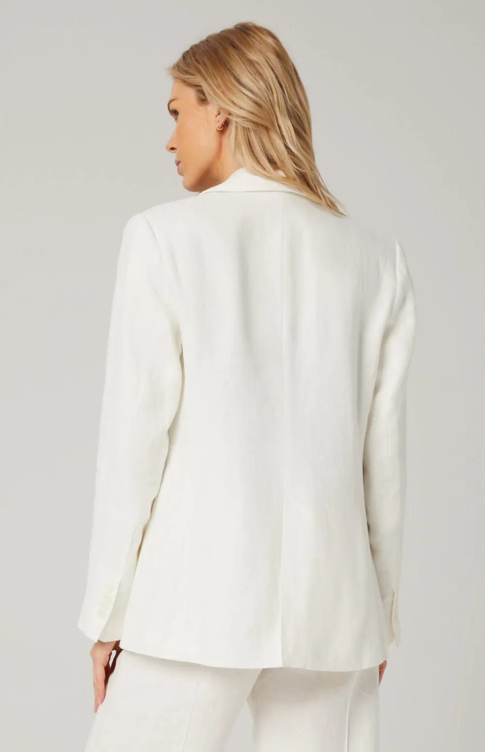 Emerson Linen Blazer | Ivory sold by Alp N Rock product image thumbnail 5