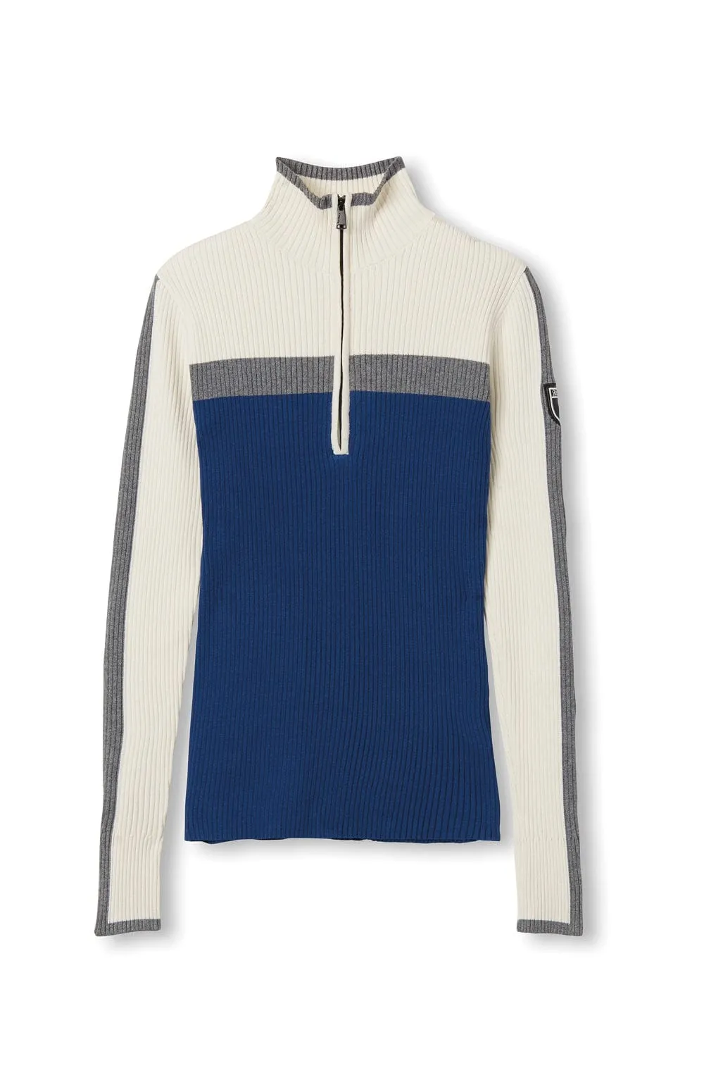 Ali Half-Zip Sweater | Estate Blue - Preloved sold by Alp N Rock product image thumbnail 4