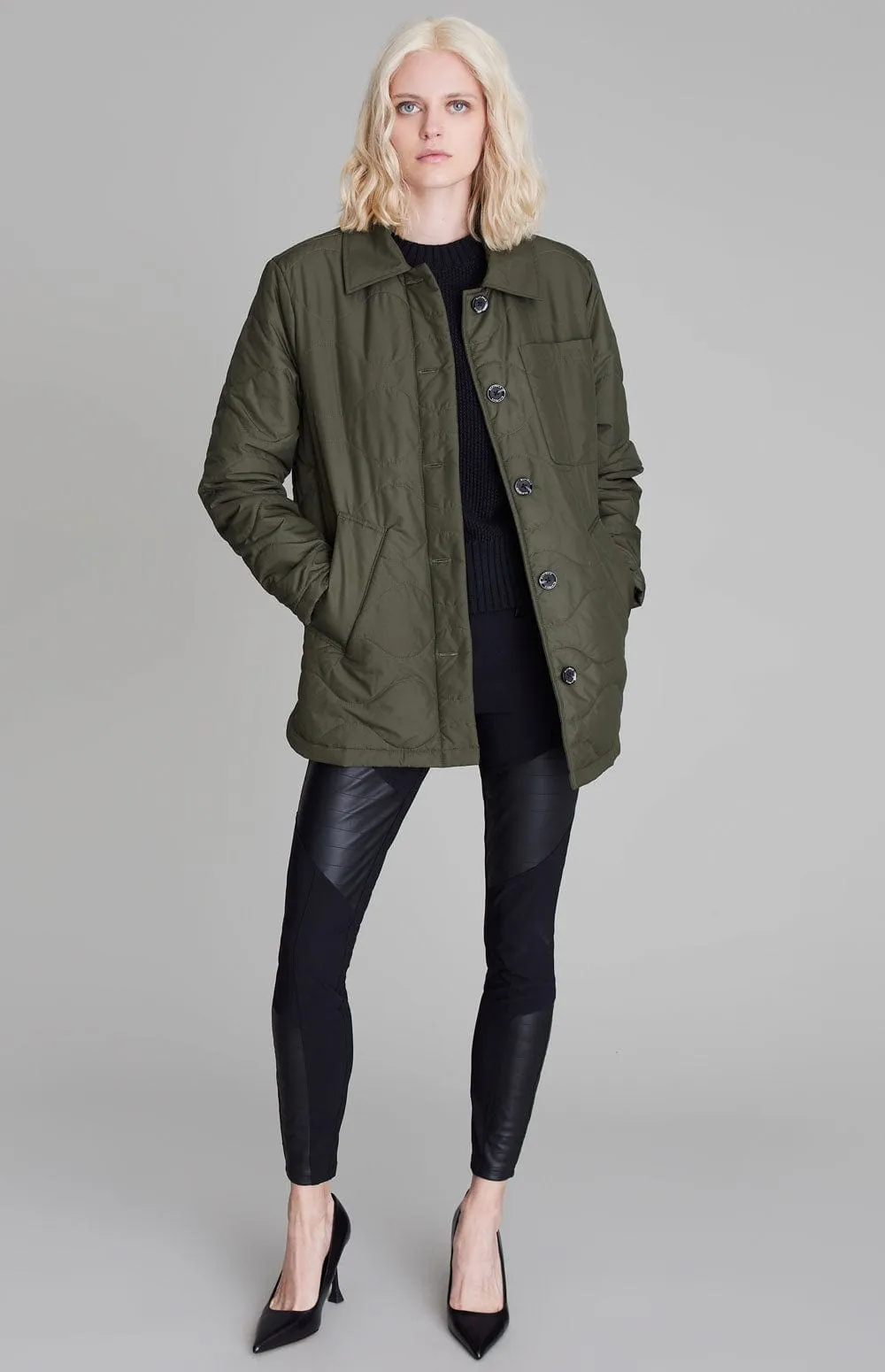 Ginger Shirt Jacket | Olive - Preloved sold by Alp N Rock product image thumbnail 2