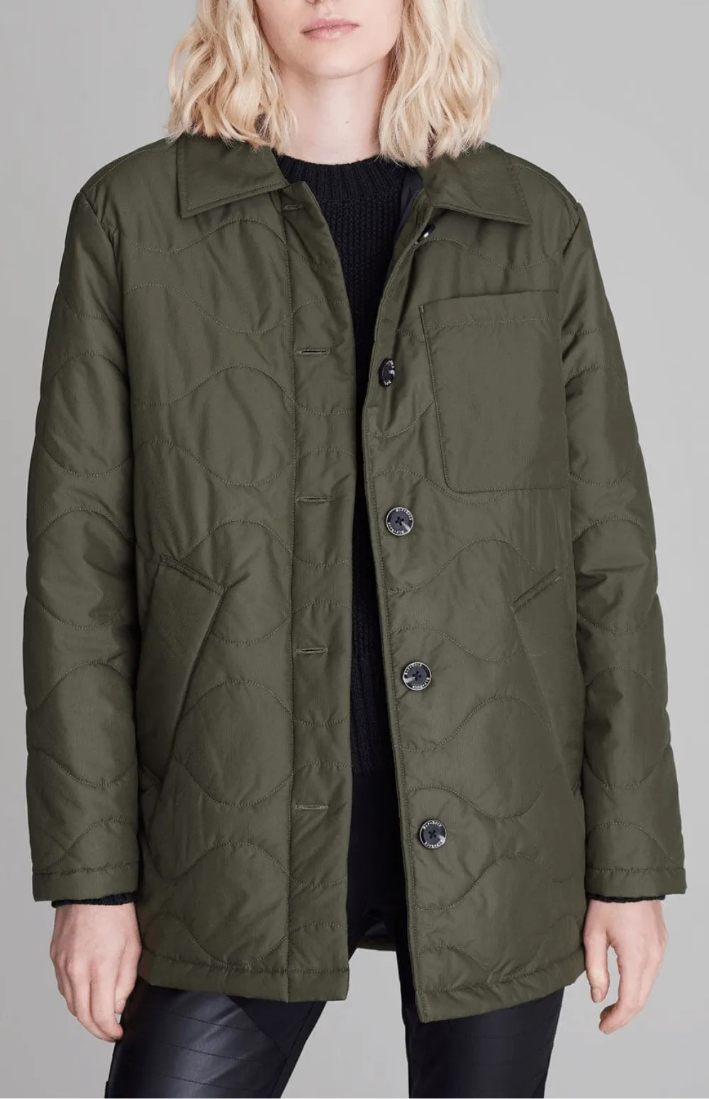 Ginger Shirt Jacket | Olive - Preloved sold by Alp N Rock